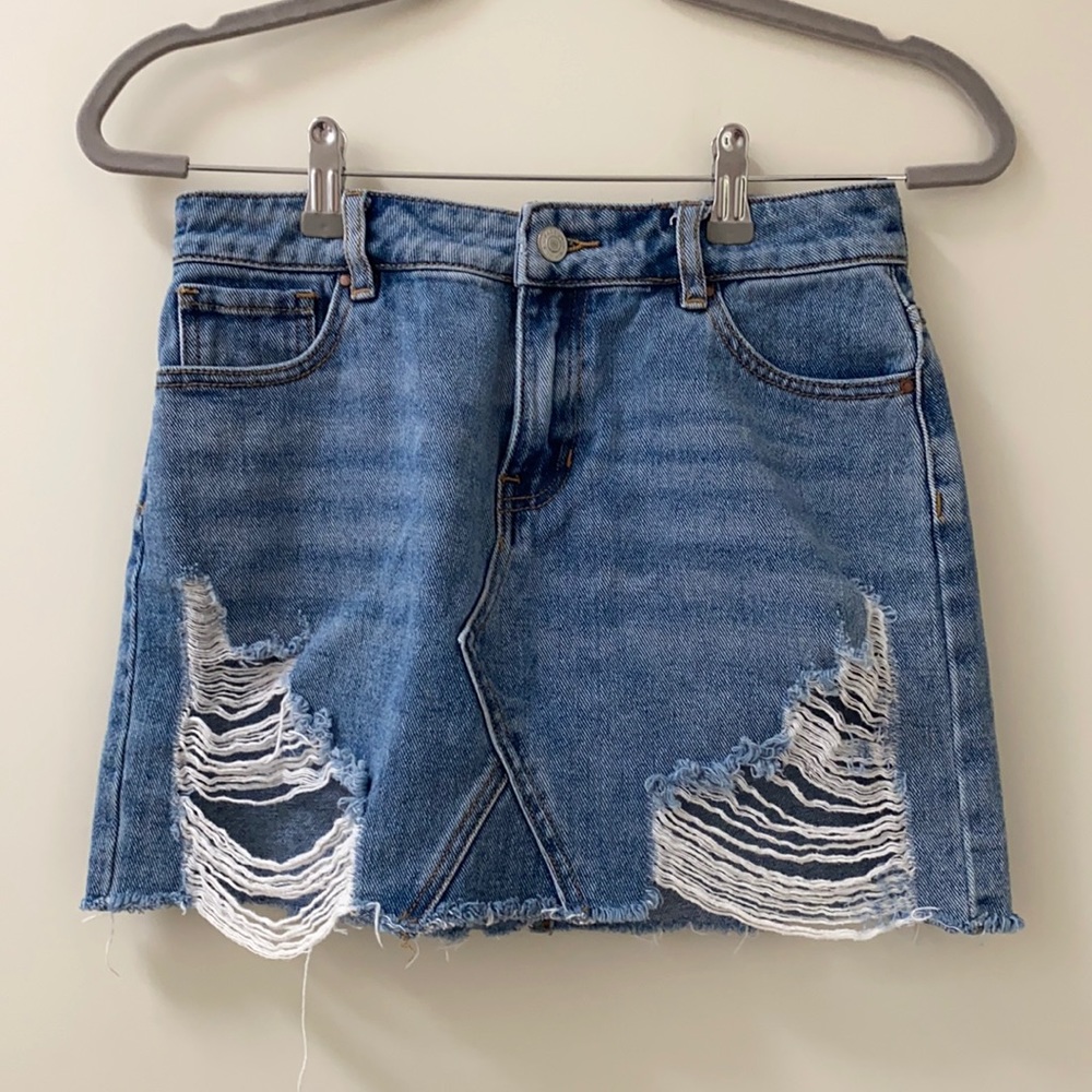 Jean skirt